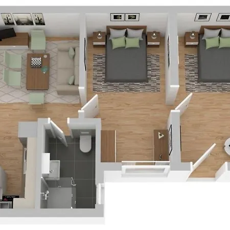 Bungalow-park Ostseenordstern Semesterbostad